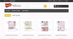 Desktop Screenshot of fastidcard.com